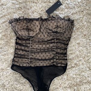 Strapless Corset bodysuit